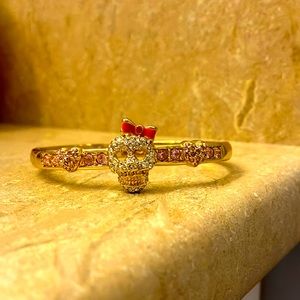 Betsy Johnson skull bracelet